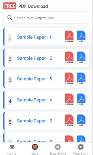 IIT JEE sample paper