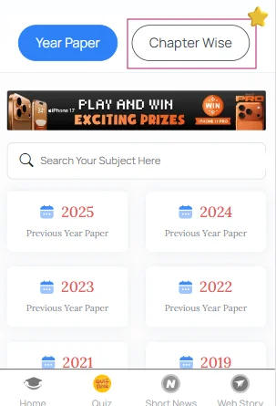 VITEEE PYQs chapter wise​