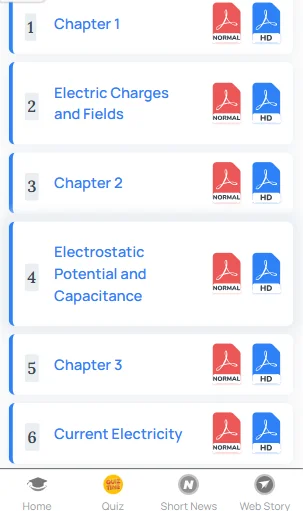 NCERT Class 12 Physics solutions chapterwise