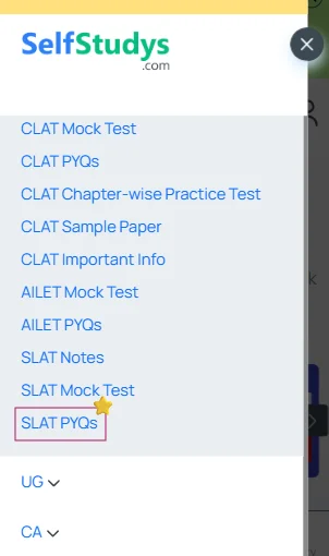 SLAT question paper 2021 with solutions