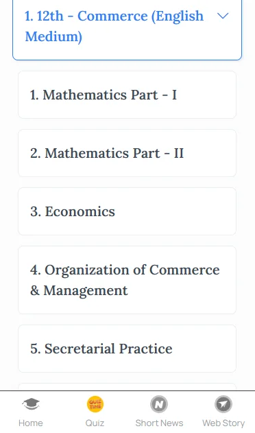 Maharashtra Board Class 12 revision notes PDF free download