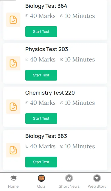 NEET mock test free online