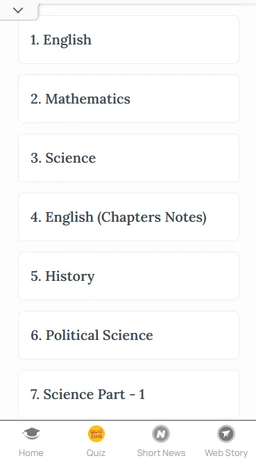 Maharashtra Board Class 10 विज्ञान भाग - २ revision notes (Marathi Medium)