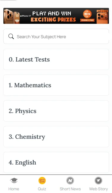 MET exam mock test