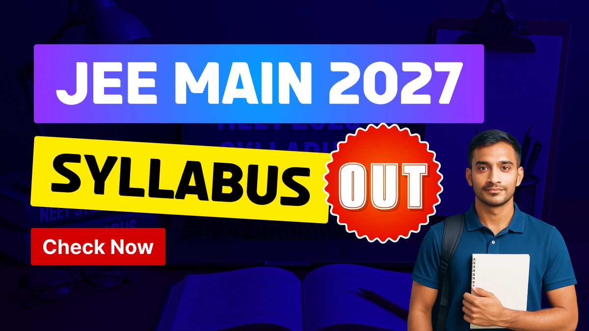 JEE Mains Syllabus 2027
