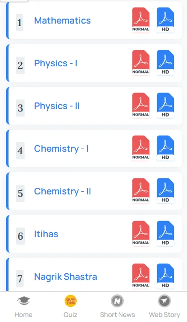 UP Board solutions Class 11 PDF