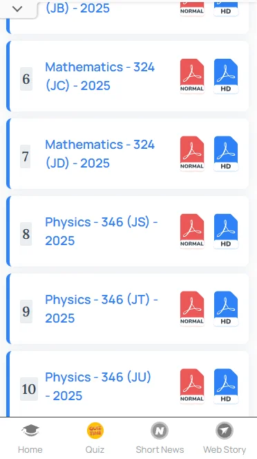 UP Board 12th question paper 2026 PDF download