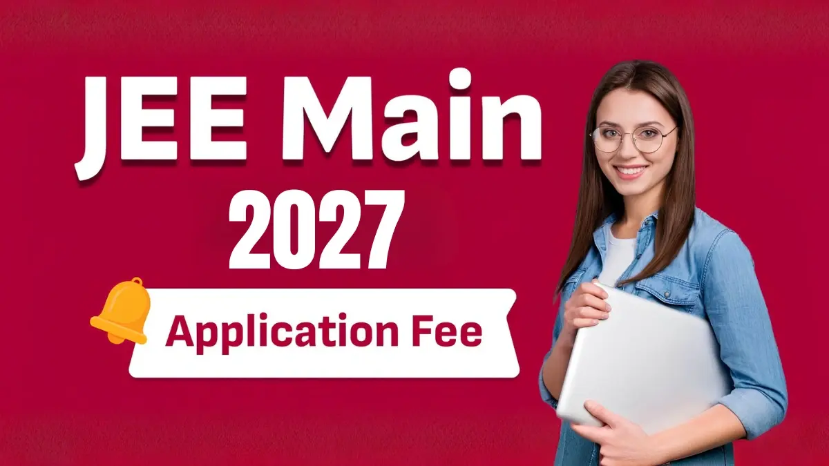 JEE Main application fee