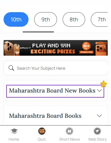 Class 10 Hindi Medium Maharashtra Board Prelims Chapter
