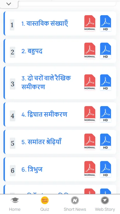 Bihar Board Class 10th revision notes download
