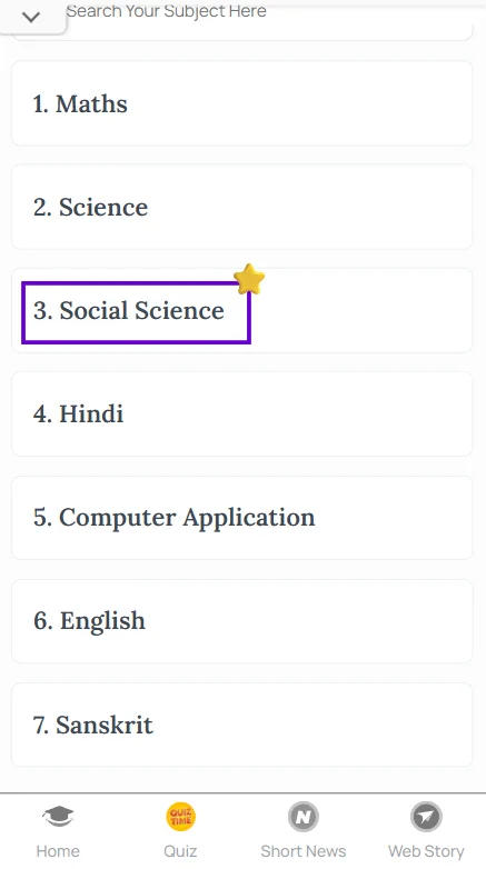 sample paper Class 10 CBSE 2026-27 Social Science