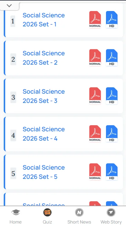 CBSE sample papers Class 9 Social Science