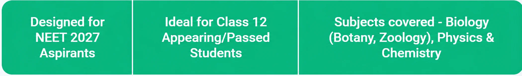 NEET Crash Course 2027, Online NEET Crash Course 2027, NEET 2027 Crash Course, Online NEET Crash Course for 30 Days, NEET Crash Course Fees, Online Crash Course for NEET, What is Crash Course for NEET, Subject Wise NEET Crash Course 2027, NEET Physics Crash Course 2027, NEET Chemistry Crash Course 2027, NEET Biology Crash Course 2027