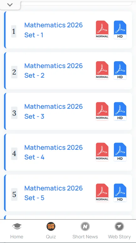 CBSE Class 9 sample paper Maths