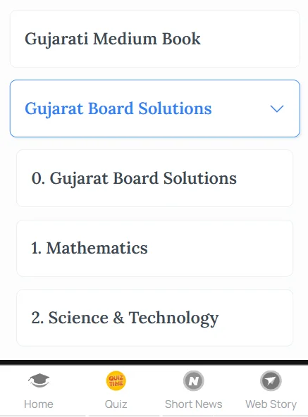 Science & Technology solutions Class 9 GSEB