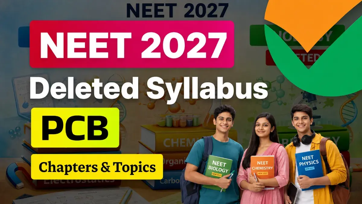 NEET Deleted Syllabus 2027
