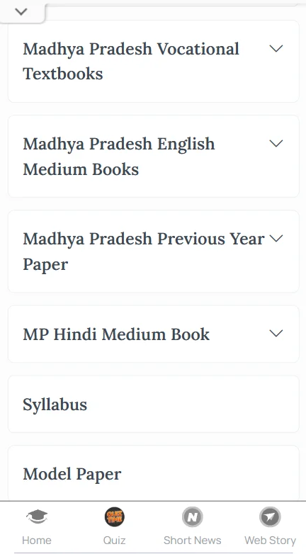 Class 12 books MP Board