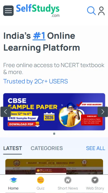 Rajasthan Board Class 12th Model Paper 2026-27