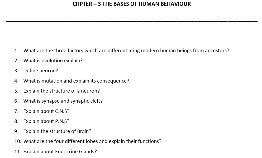 Class 11 worksheets all subjects