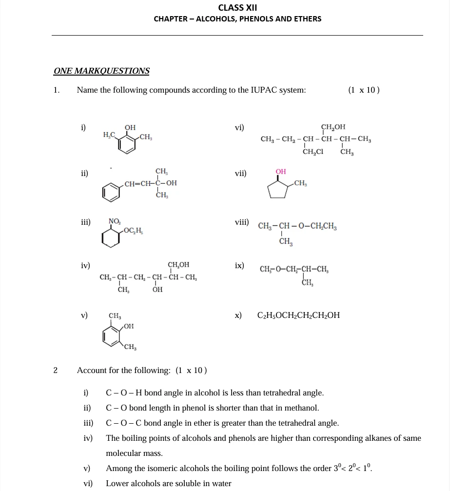 CBSE worksheets for Class 1 to 12 2027