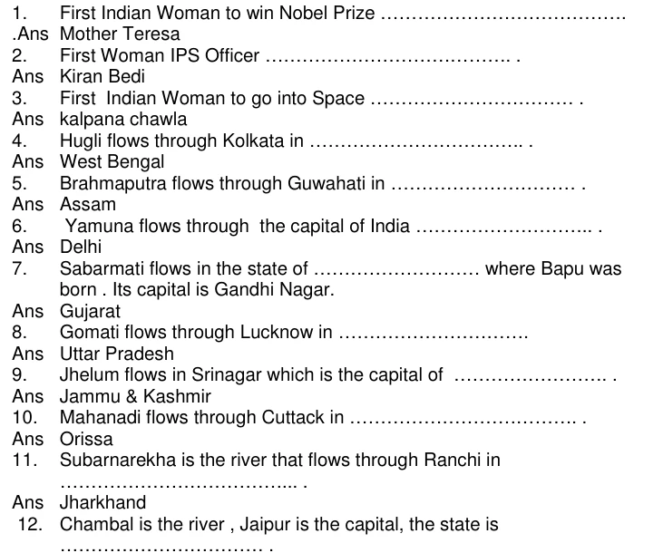 Class 5 worksheets free download