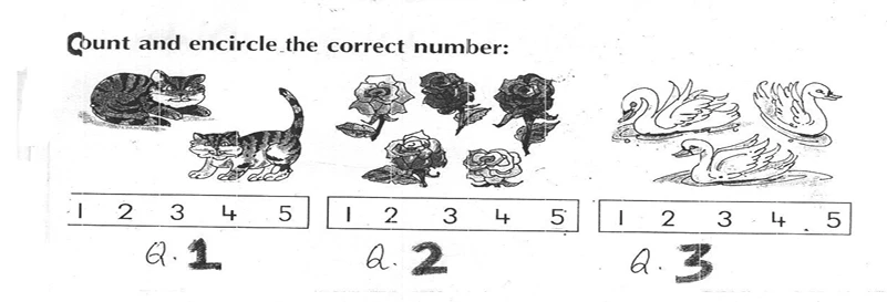 CBSE Class 1 worksheets 2027