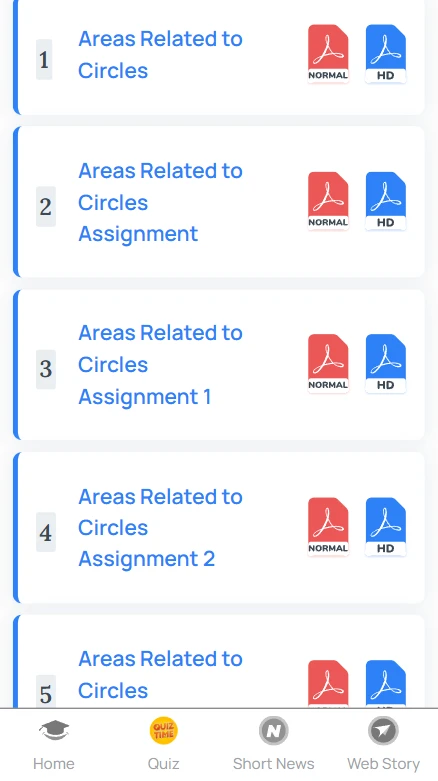 Class 10 Maths worksheets free download