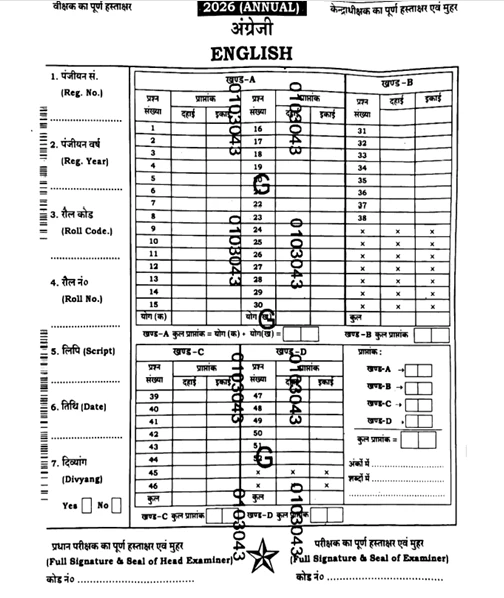 Jharkhand State Board Class 10 Previous Year Questions 