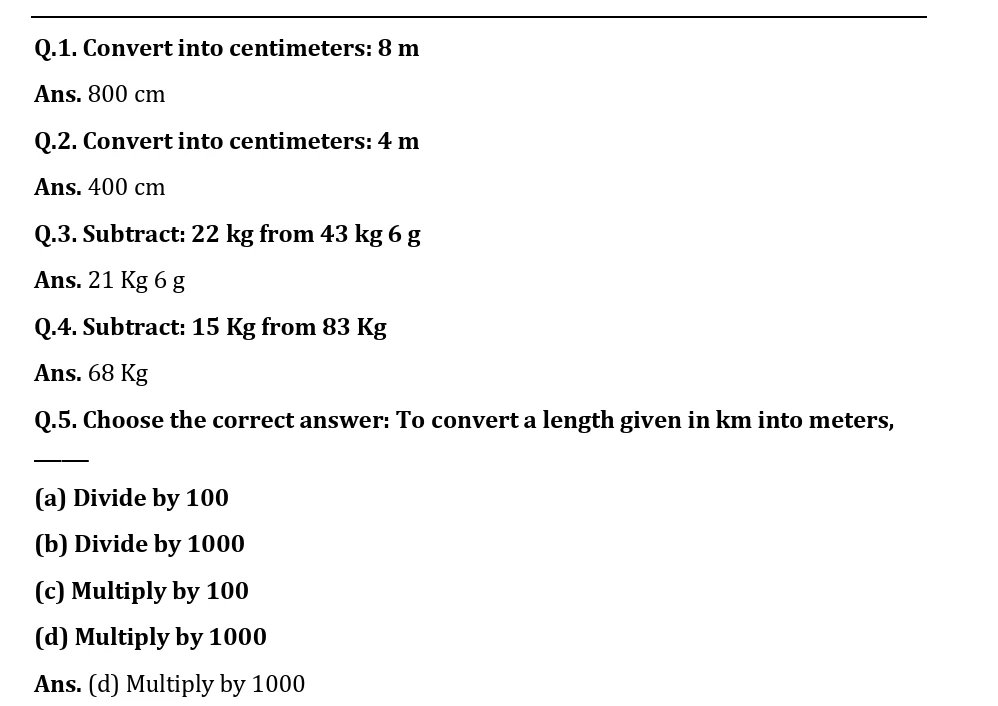 printable Maths worksheets for Class 3
