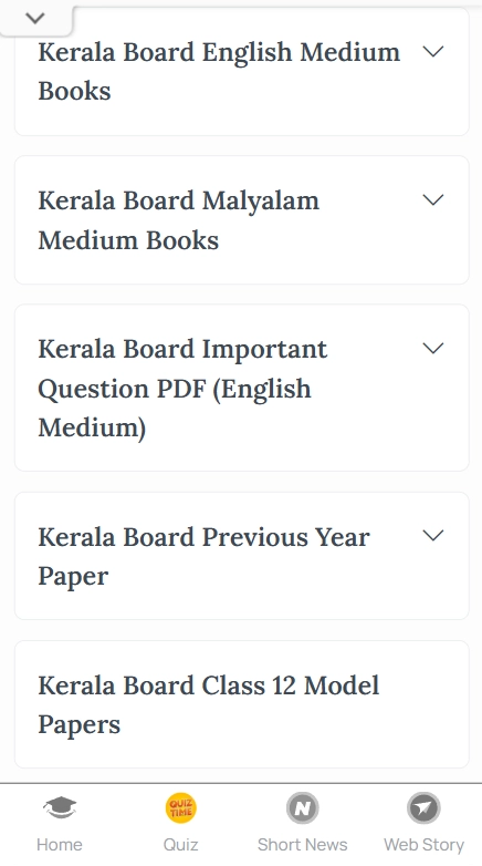 Kerala Class 12 books PDFs
