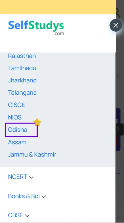 download Odisha Board Class 12 syllabus