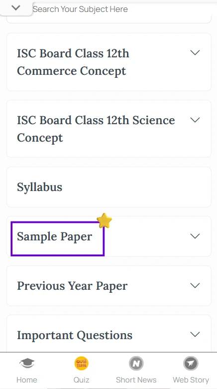 Class 12th ISC Mathematics specimen question paper 2027