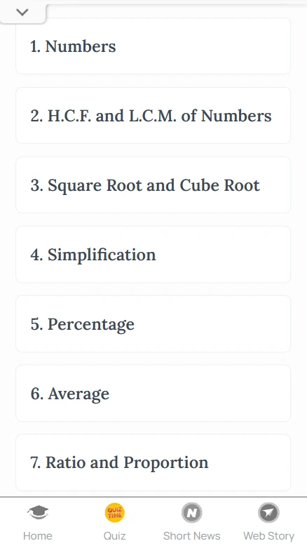 CAT Important Questions PDF