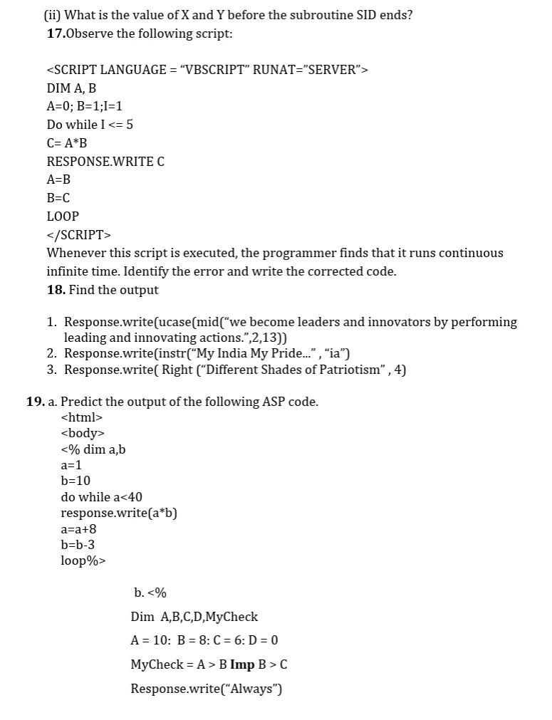 Multimedia and Web Technology worksheets for Class 12