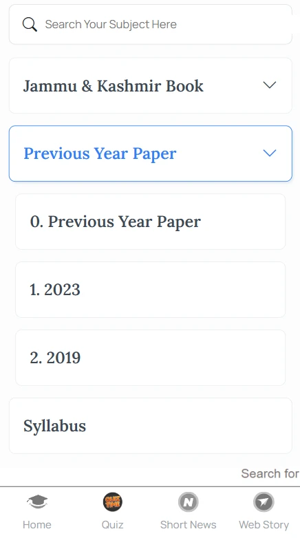 JKBOSE Class 9 previous year question papers