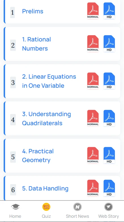 JAC Class 8 books