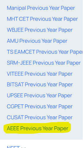 AEEE 2022 Question Papers, AEEE 2022 Question Paper with Solutions, AEEE 2022 Question Paper with Solutions PDF, AEEE Question Papers 2022 AEEE Question Papers 2022 PDF