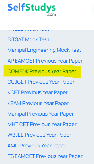 COMEDK 2022 Question Papers, COMEDK 2022 Question Paper with Solutions, COMEDK 2022 Question Paper with Solution PDF, COMEDK Question Papers 2022, COMEDK 2022 Question Papers PDF