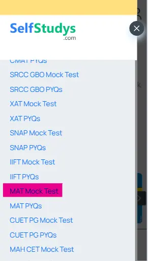 MAT Mock Test, MAT Exam Mock Test, MAT Free Mock Test, MAT Mock Test Online, MAT Mock Test Free Online