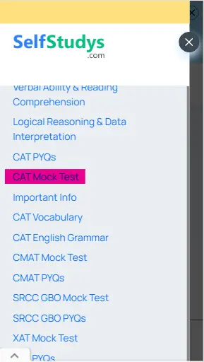 Verbal Ability & Reading Comprehension Mock Test for CAT, CAT Verbal Ability & Reading Comprehension Mock Test
