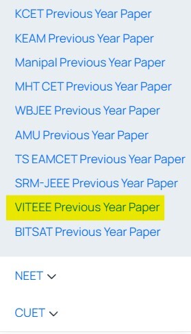 VITEEE Previous Year Papers, VITEEE Previous Year Question Papers, VITEEE Previous Year Question Papers with Solutions, VITEEE Previous Year Question Papers with Solutions PDF, Previous Year VITEEE Question Papers, How to Download the VITEEE Previous Year Question Papers PDF
