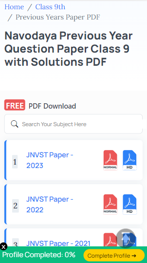 Navodaya exam paper 2023 class 9, Jawahar Navodaya Vidyalaya entrance exam question papers class 9 2023, Navodaya 2023 exam class 9 solved papers, Navodaya Vidyalaya entrance exam question paper 2023 class 9, Navodaya Vidyalaya Question Paper 2023 Class 9 with Solutions, Navodaya Vidyalaya Question Paper 2023 Class 9 PDF