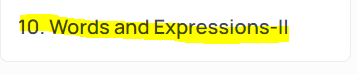 Words and Expressions Class 10 Unit 3 Book, Words and Expressions Class 10 Unit 3 Book PDF, Download Words and Expressions Class 10 Unit 3 Book PDF, Words and Expressions Class 10 Unit 3,How to Download the Words and Expressions Class 10 Unit 3