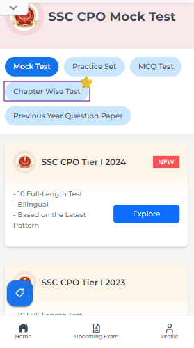 SSC CPO Important Chapter, SSC CPO Subject-Wise Topics, Topics for SSC CPO Exam