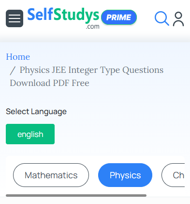 download Moving Charges and Magnetism pdf for jee Integer type questions