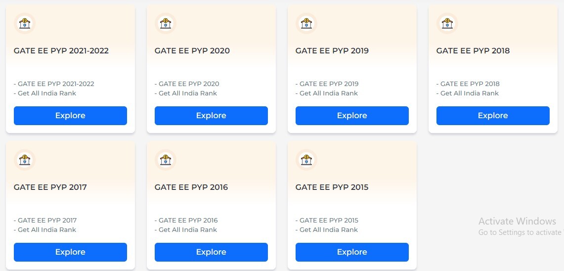 GATE Previous Year Question Papers for Electrical Engineering, GATE Previous Year Question Papers for Electrical Engineering with Solutions, GATE Exam Previous Year Question Paper for Electrical Engineering, GATE EE Previous Year Question Paper
