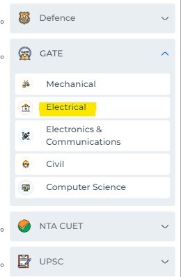 GATE Previous Year Question Papers for Electrical Engineering, GATE Previous Year Question Papers for Electrical Engineering with Solutions, GATE Exam Previous Year Question Paper for Electrical Engineering, GATE EE Previous Year Question Paper