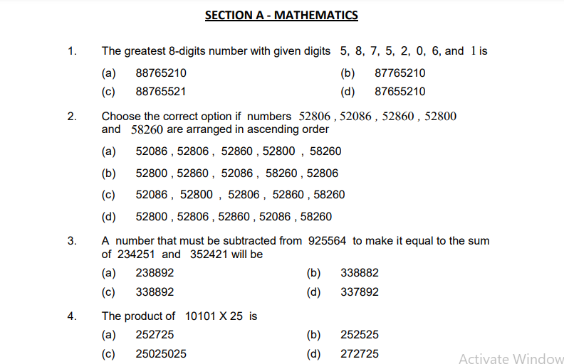 Sainik School 6th Class Question Paper, Sainik School 6th Class Question Paper with Solutions, Sainik School 6th Class Question Paper PDF, 6th Sainik School entrance exam model Paper Class 6, Sainik School sample Paper for Class 6th, Sainik School 6th Class Paper, Sainik School model question Paper 6th pdf