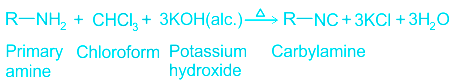 Write short notes on the following: (i) Carbylamine reaction (ii)  Diazotisation - Sarthaks eConnect | Largest Online Education Community