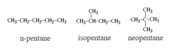 The number of chain isomers for C5H12 is :